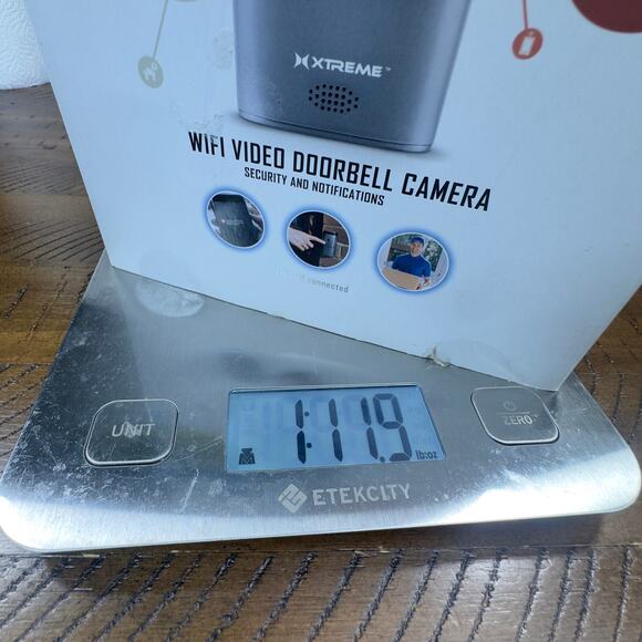 Xtreme Connected Home WiFi Video Doorbell Pre-Owned Untested As-Is - Picture 5 of 5